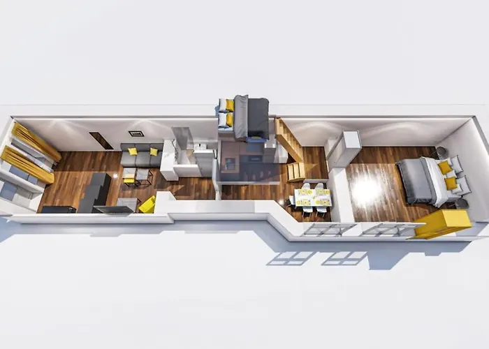 公寓 Spacious Two Br Ac Selfcheckin